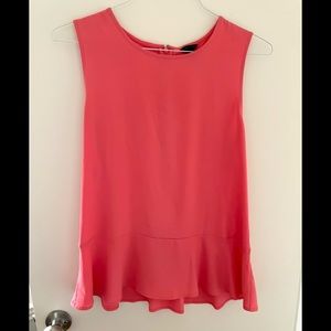 Ann Taylor Shrimp Blouse